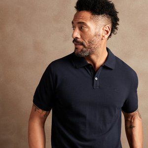 Banana Republic Performance Pique Polo (Navy)